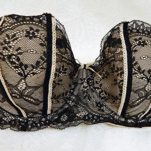 Apt 9 Intimates Black Lace Bra  38 C